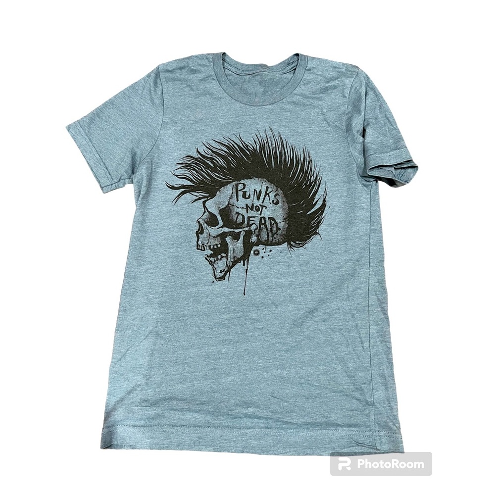 Blue Graphic Tee, Unisex size Small, Fabcreates